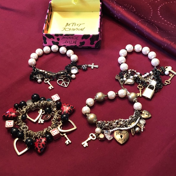 Betsey Johnson Jewelry - Betsey Johnson Stacking Bracelets